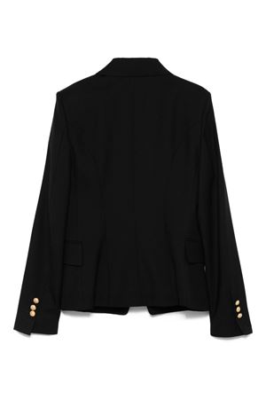 blazer in lana nero BALMAIN PARIS KIDS | BX2A04I0196930OR